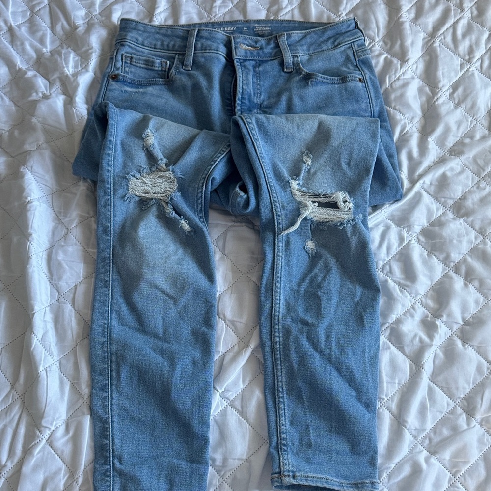 Old Navy Sky Blue Denim Pants